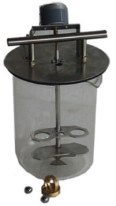 Прибор ручной для определения температуры размягчения битумов, с мешалкой КИШ-01
